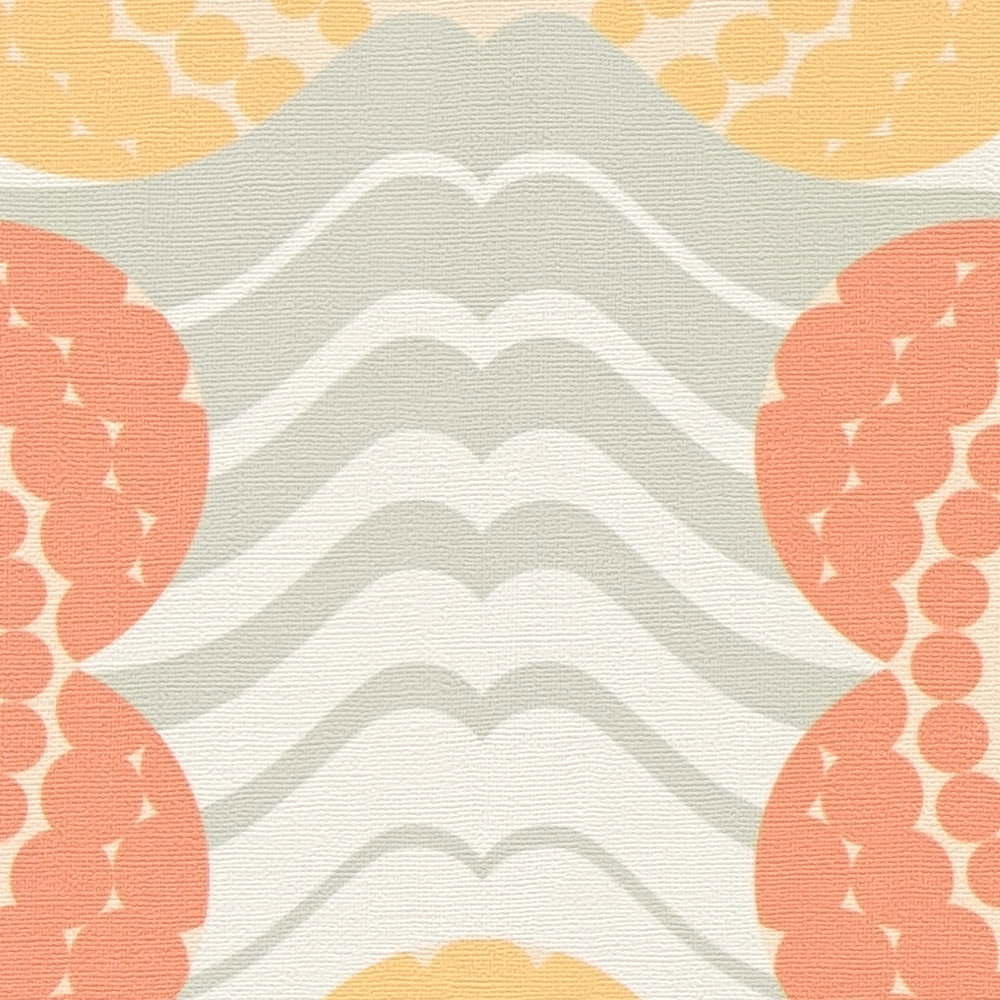 Retro Chic Beige Wallcovering | AS Creation