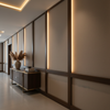 Maho Bay - Mushroom Upholstered Wall Panel | Architectural Fabrics