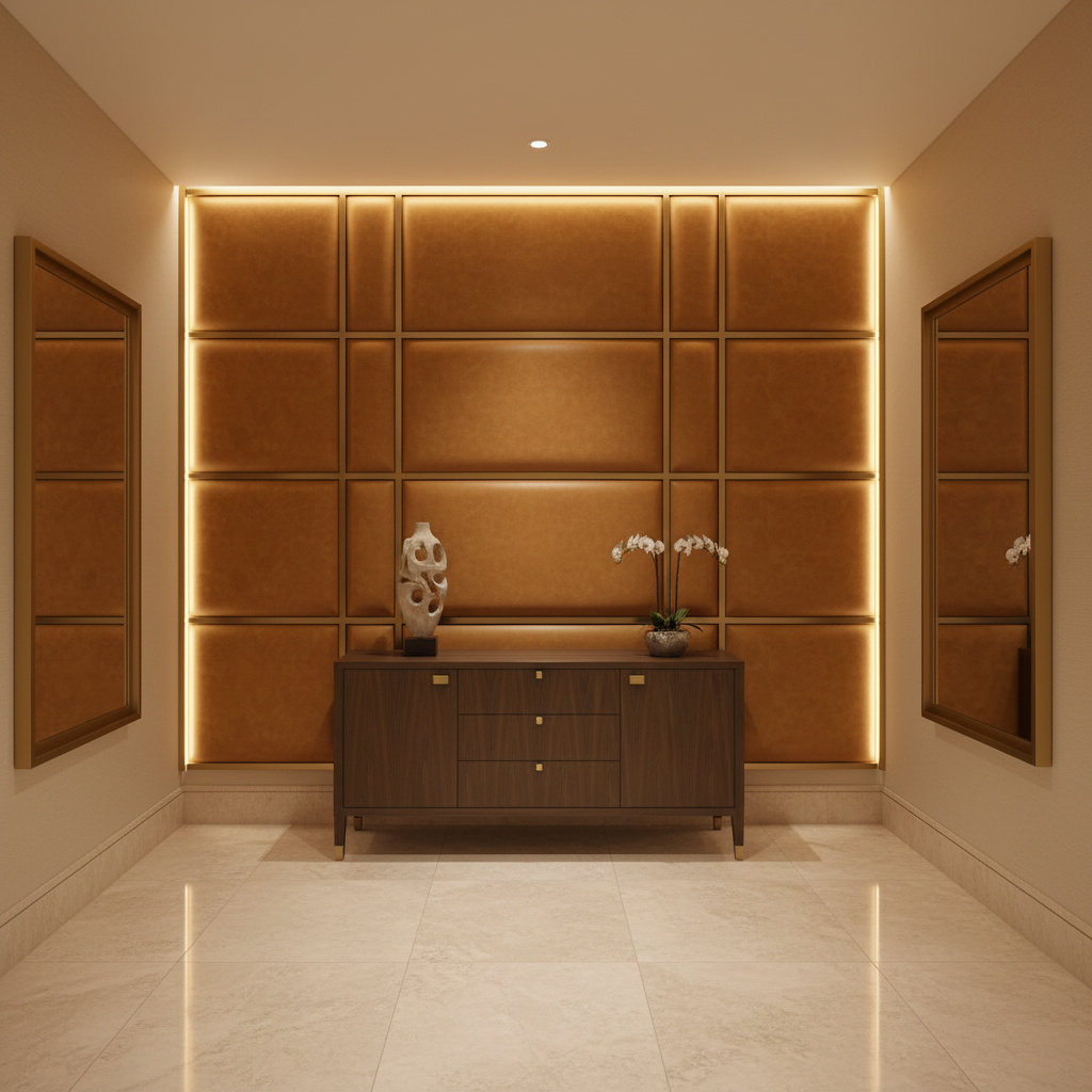 Tyrell Bay - Terra Upholstered Wall Panel | Architectural Fabrics