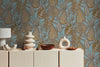 Famous Garden Aqua Wallcovering | AS Creation