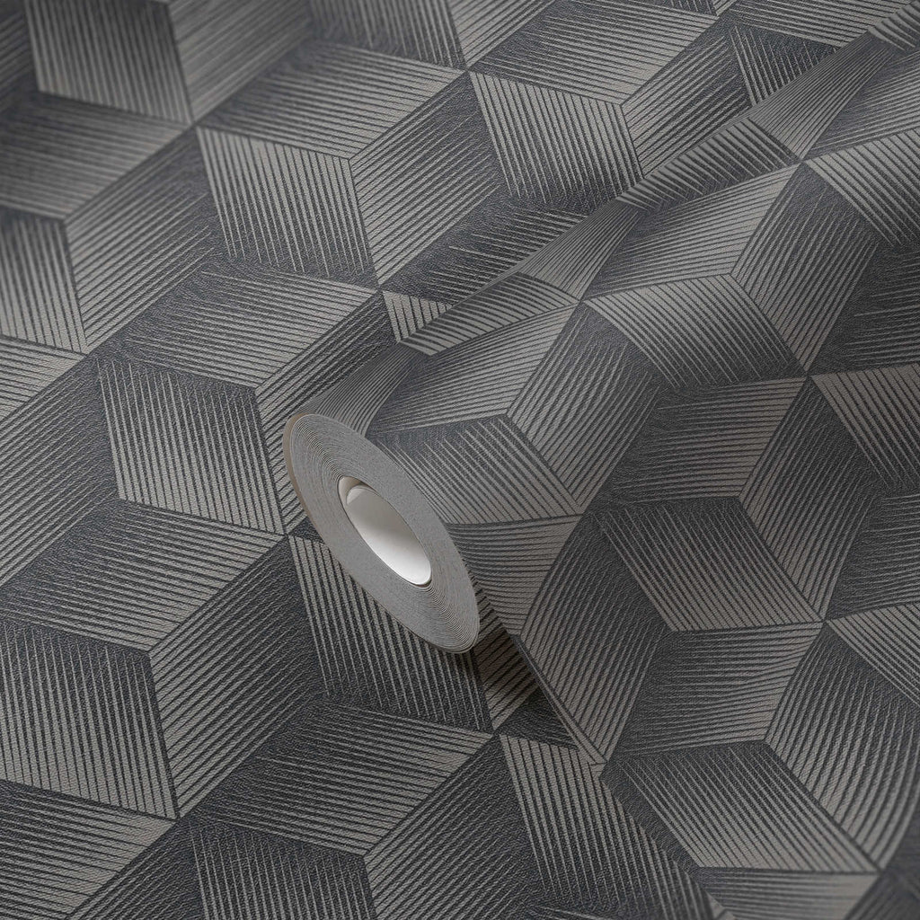 Natural Living Gray Wallcovering | AS Creation