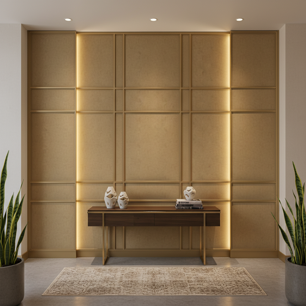 Luxury Cay - Trail Upholstered Wall Panel | Architectural Fabrics