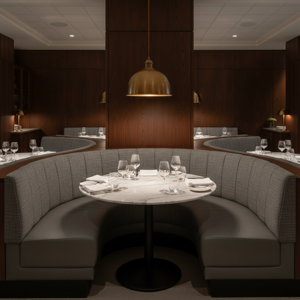 Tortola - Coast Upholstered Banquette | Architectural Fabrics