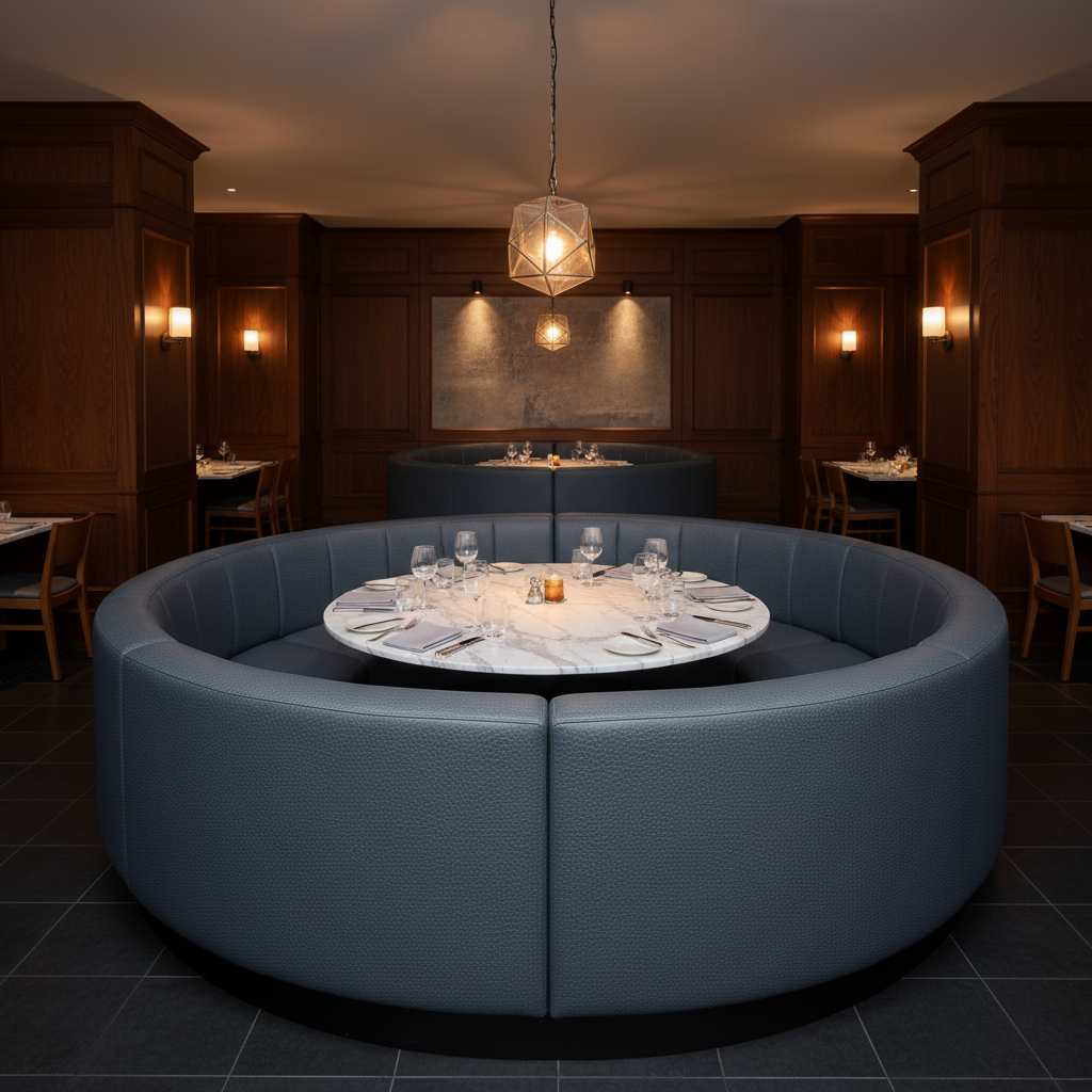 Trunk Bay - Pacific Upholstered Banquette | Architectural Fabrics