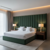Necker Island - Forest Upholstered Headboard | Architectural Fabrics