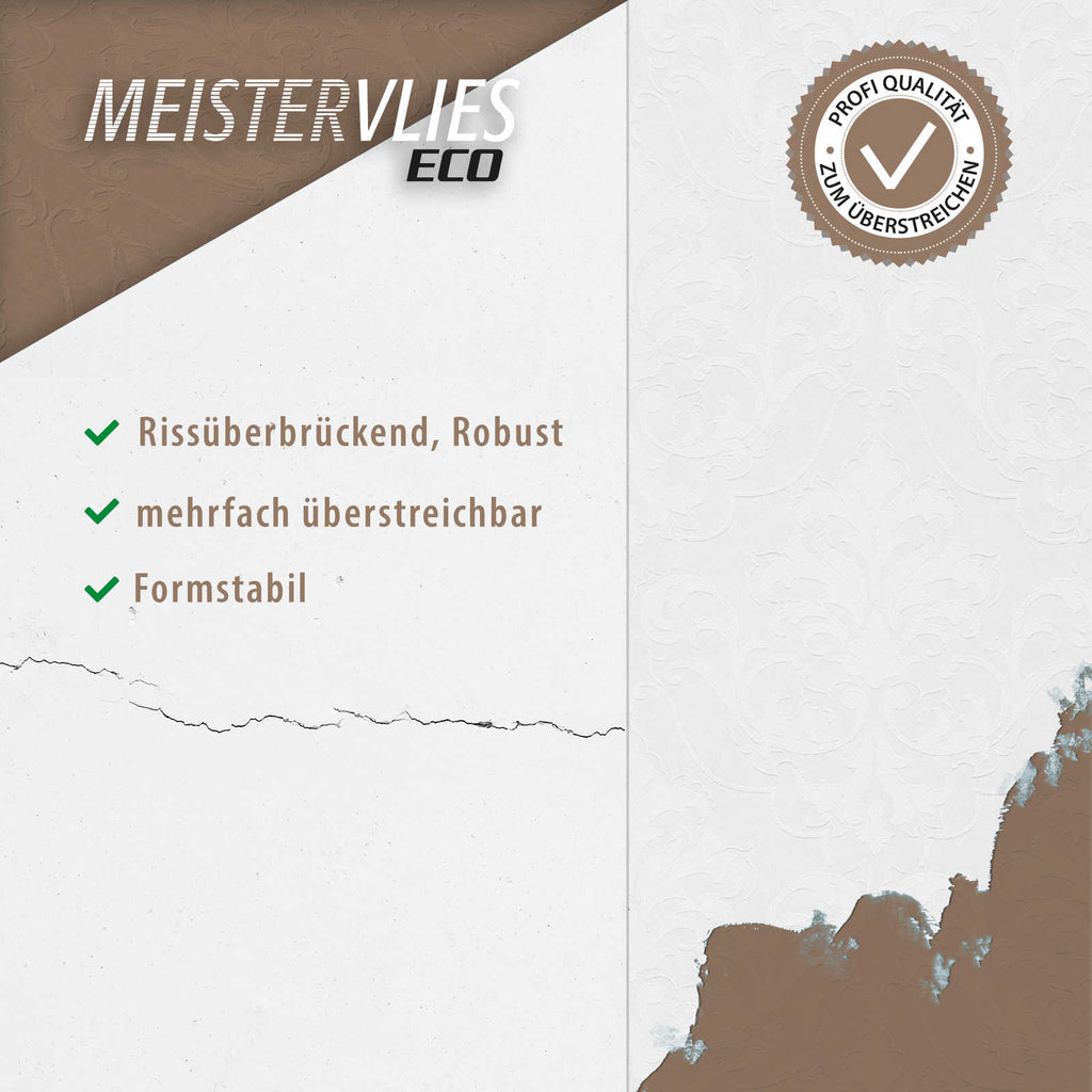 Meistervlies Create White Wallcovering | AS Creation