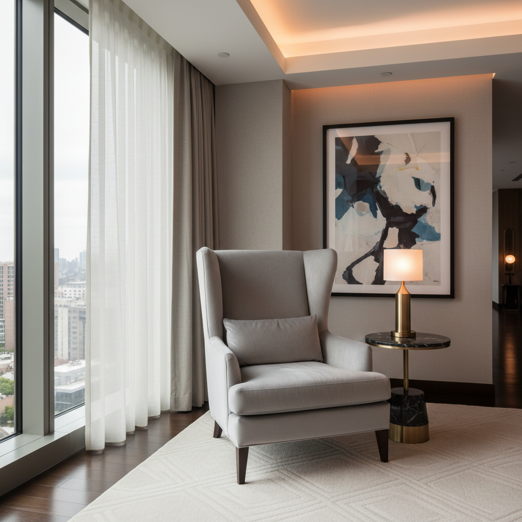 Ultrasuede  Platinum  Grey Upholstered Chair | Ultrasuede Upholstery