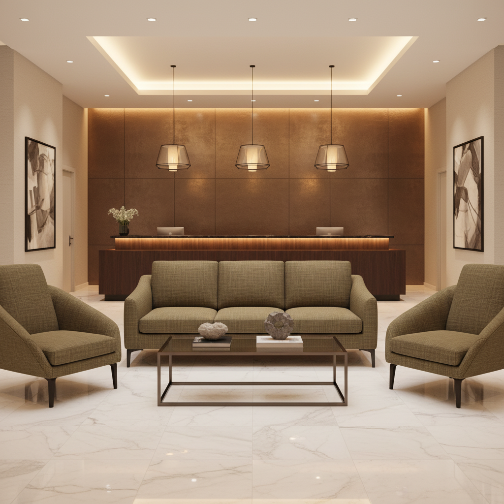 Triangle Reef - Thyme Upholstered Sofa | Architectural Fabrics