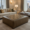 Tobago - Sumatra Upholstered Ottoman | Architectural Fabrics
