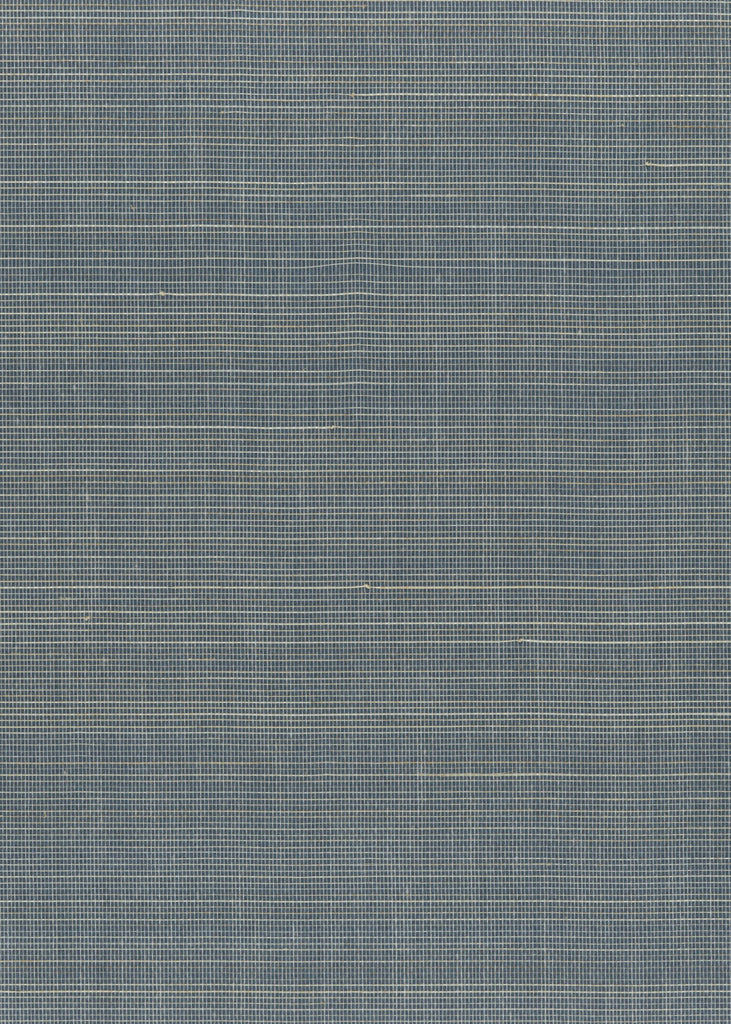 Wellfleet-Blue Coral Abaca Wallcovering | Phillipe Romano — ABAC-500050