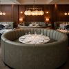 Runaway Bay - Forest Upholstered Banquette | Architectural Fabrics