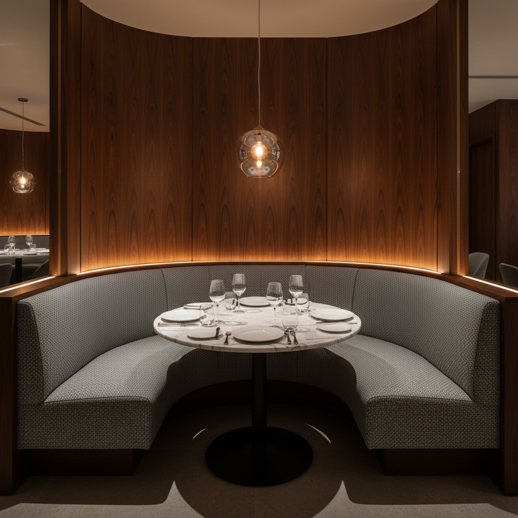 Soufriere - Gust Upholstered Banquette | Architectural Fabrics