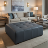 Trunk Bay - Pacific Upholstered Ottoman | Architectural Fabrics