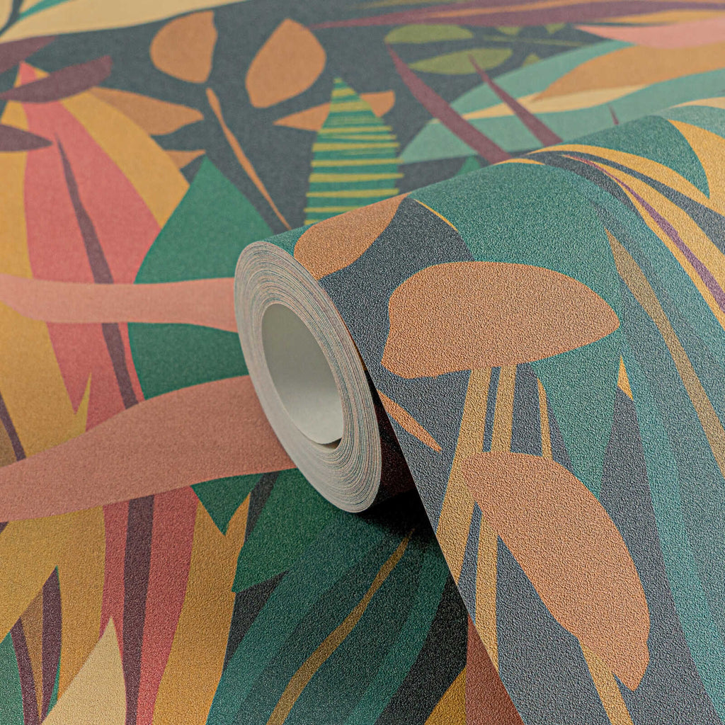 Anna D Andrea Teal Wallcovering | AS Creation