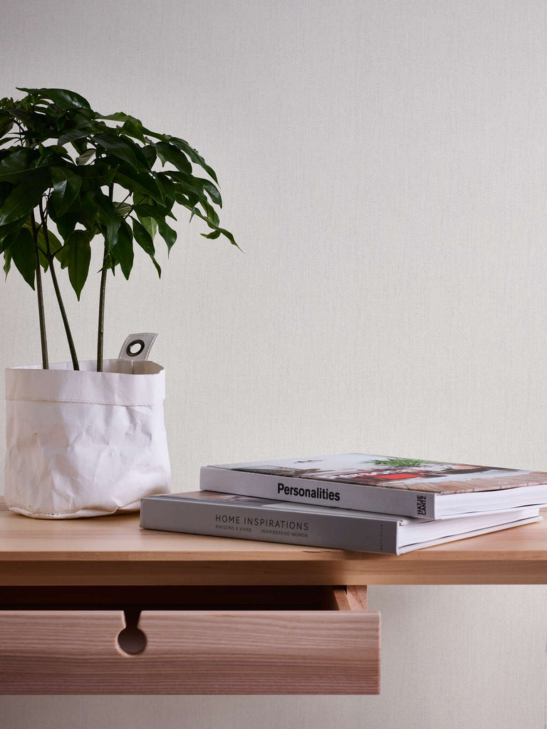Shades of White White Wallcovering | AS Creation