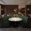 Necker Island - Forest Upholstered Banquette | Architectural Fabrics