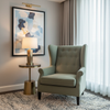 Maho Bay - Pesto Upholstered Chair | Architectural Fabrics