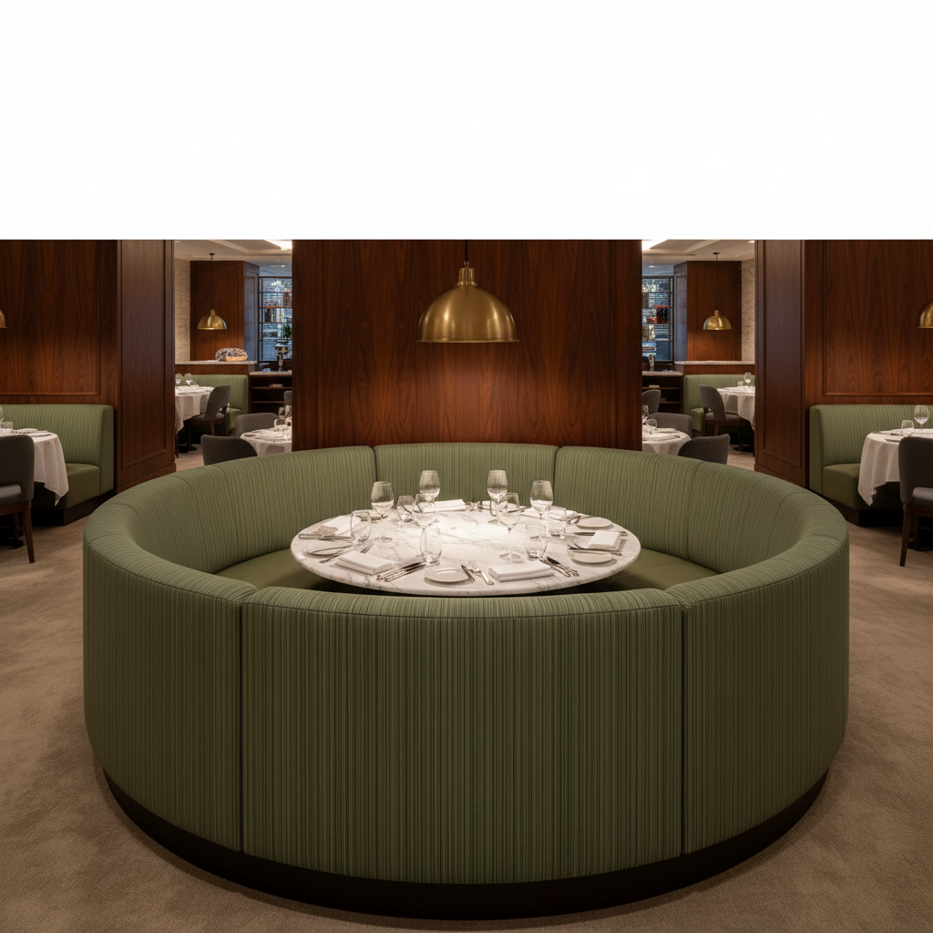 Alter - Alter Silicone Hybrid Upholstered Banquette | Architectural Fabrics