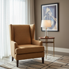 Analog - Burnished Bronze Etched Polyurethane Upholstered Chair | Architectural Fabrics