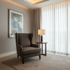 Aspect - Deep Umber Performance Polyurethane Upholstered Chair | Architectural Fabrics