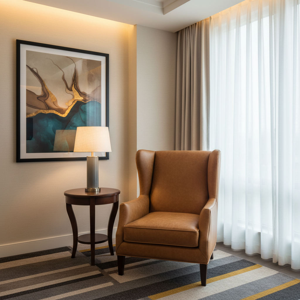 Kralendijk - Saddle Upholstered Chair | Architectural Fabrics