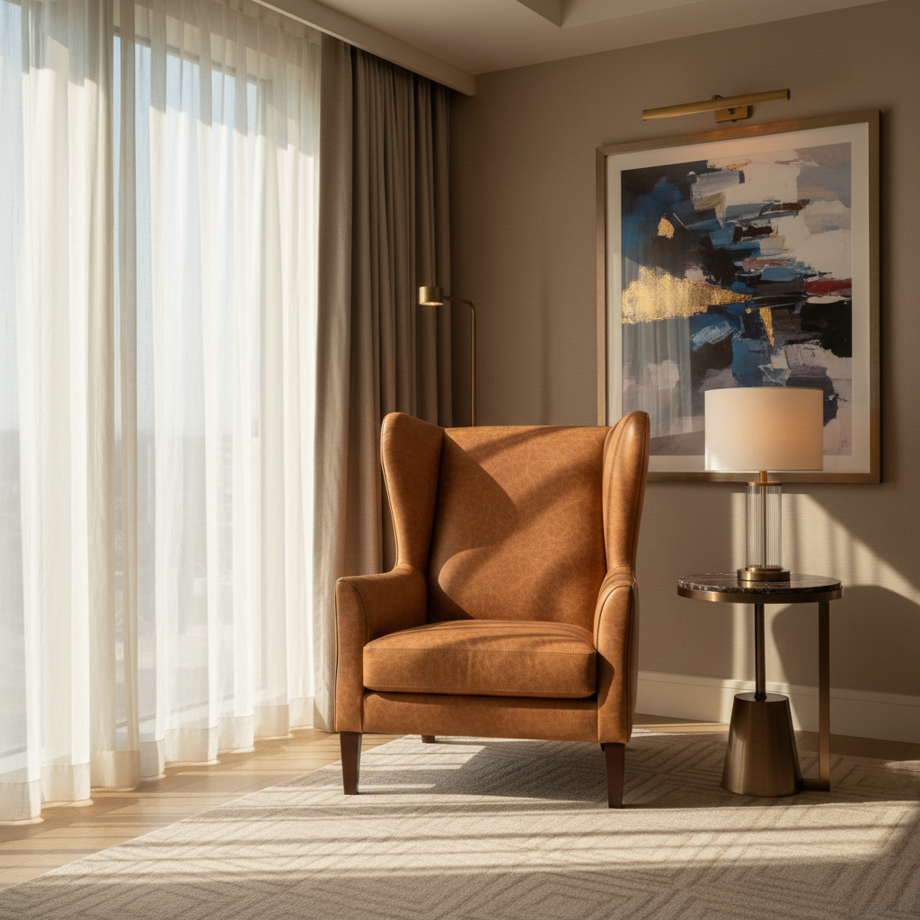 Aire Pebbled - Russet Clay Breathable Polyurethane Upholstered Chair | Architectural Fabrics