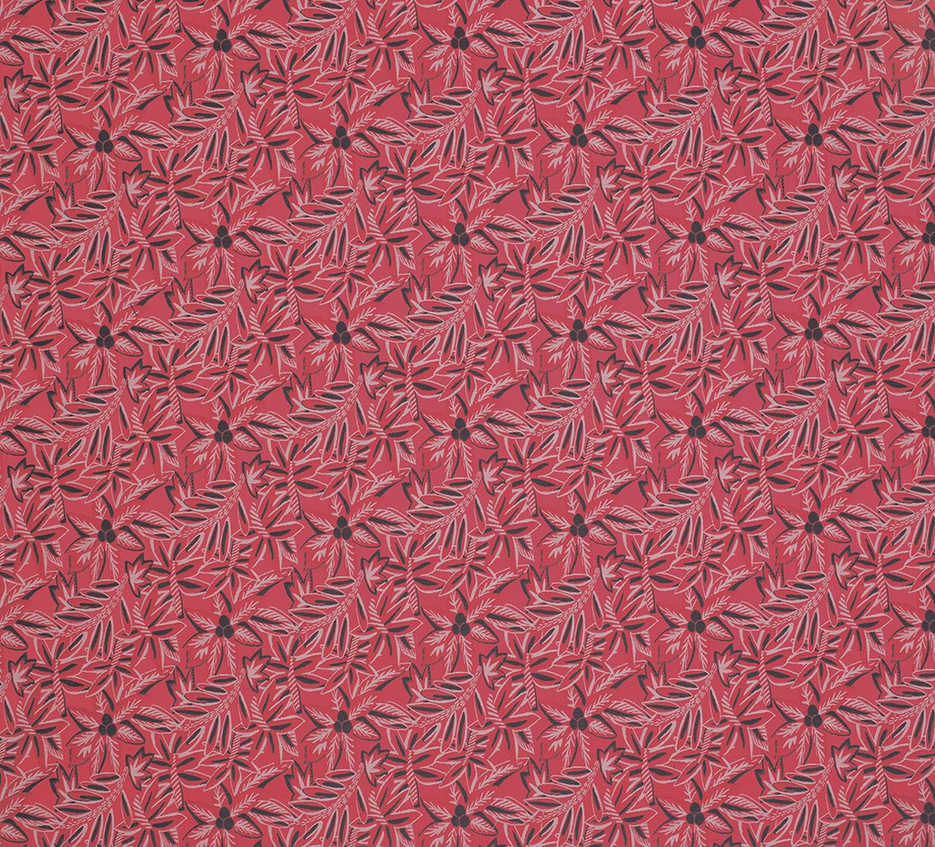 DWCY-900130 Nina Campbell Fabric Rose Madder designer-wallcoverings-los-angeles