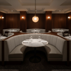Storm Bay - Chablis Upholstered Banquette | Architectural Fabrics