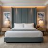 Quintana Bay - Canal Upholstered Headboard | Architectural Fabrics