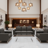 Peter Island - Cinder Upholstered Sofa | Architectural Fabrics