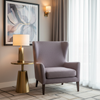 Amalfi - Amethyst Dusk Indoor/Outdoor Vinyl Upholstered Chair | Architectural Fabrics