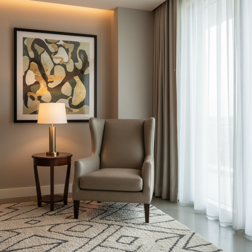 Luxury Cay - Shadow Upholstered Chair | Architectural Fabrics