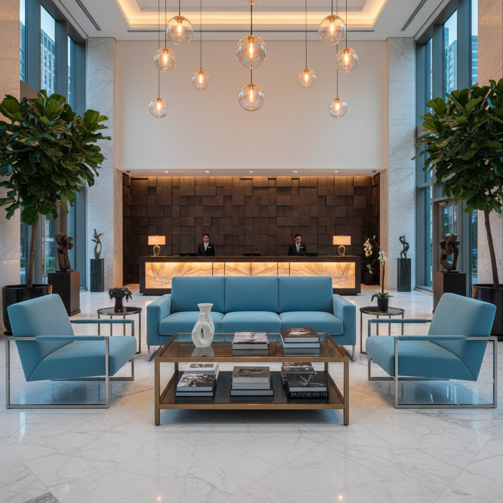 Ultrasuede  Robin's Egg Blue, Aqua Upholstered Sofa | Ultrasuede Upholstery