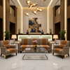 Rocky Mount Bronze Upholstered Sofa | Architectural Fabrics