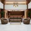 Tradewind Trace - Bark Upholstered Sofa | Architectural Fabrics