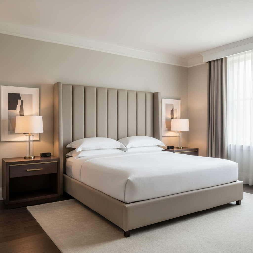 Nassau - Flint Upholstered Headboard | Architectural Fabrics