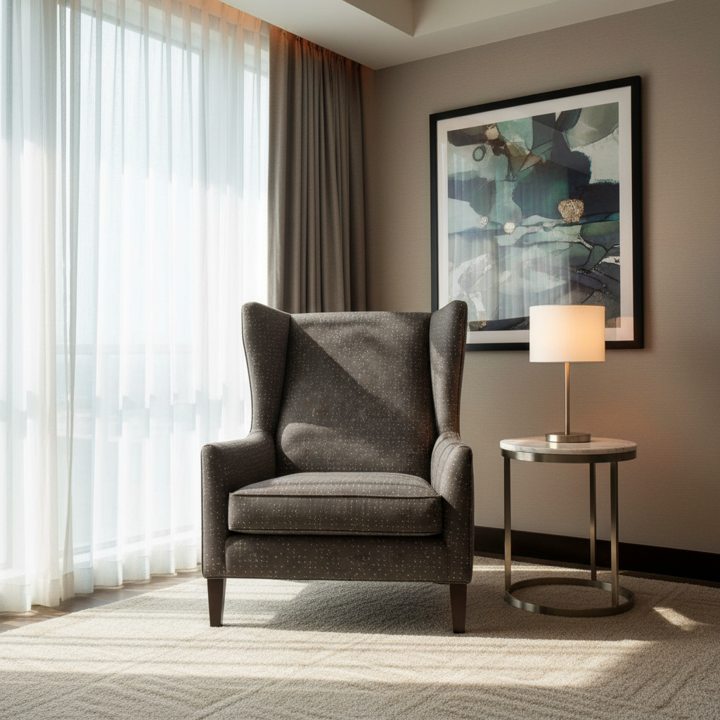Analog - Analog Etched Polyurethane Upholstered Chair | Architectural Fabrics