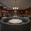 Kralendijk - Midnight Upholstered Banquette | Architectural Fabrics