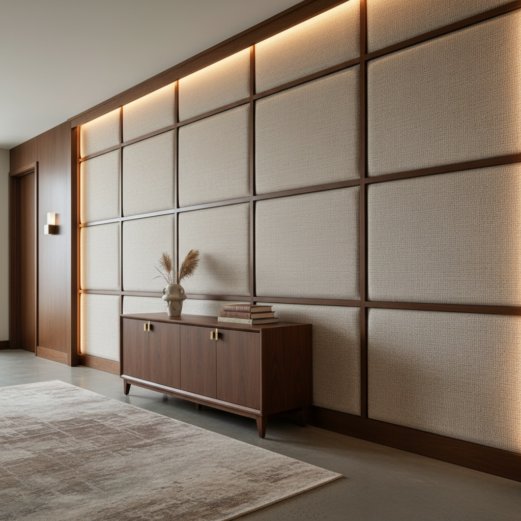 Soufriere - Endive Upholstered Wall Panel | Architectural Fabrics