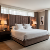 Turf Bay - Wine Upholstered Headboard | Architectural Fabrics