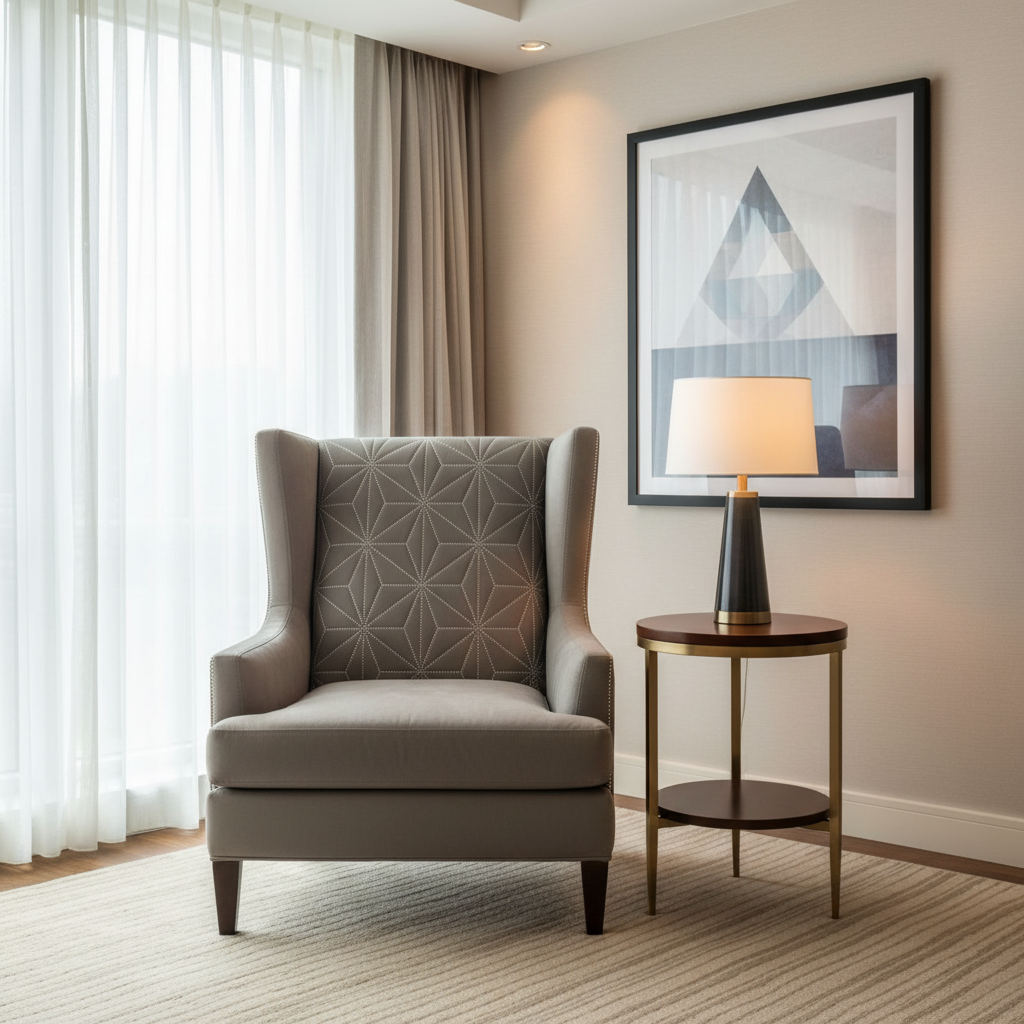 Axis - Axis Etched Polyurethane Upholstered Chair | Architectural Fabrics