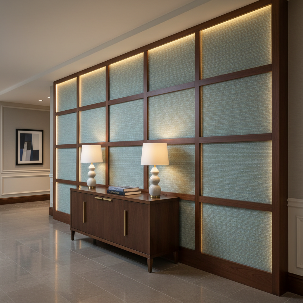 Manchioneel - Fresh Upholstered Wall Panel | Architectural Fabrics