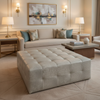 Aquatic - Aquatic Performance Polyurethane Upholstered Ottoman | Architectural Fabrics