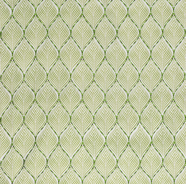 Nina Campbell Fabric - Chartreuse Green Wallcovering | Nina Campbell