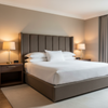 Aspect - Deep Umber Performance Polyurethane Upholstered Headboard | Architectural Fabrics