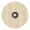 Calais Beige Grain Stripe Wallcovering Circular Swatch | LA Walls