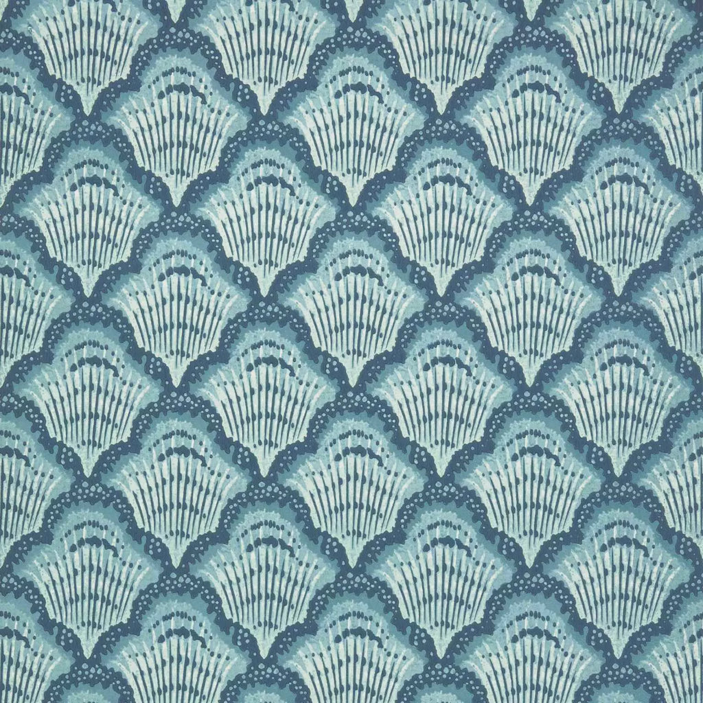 Calico Shell - Aqua - Image 1