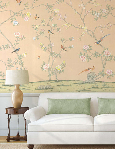 Calloway Beleek Peach | Mural Source