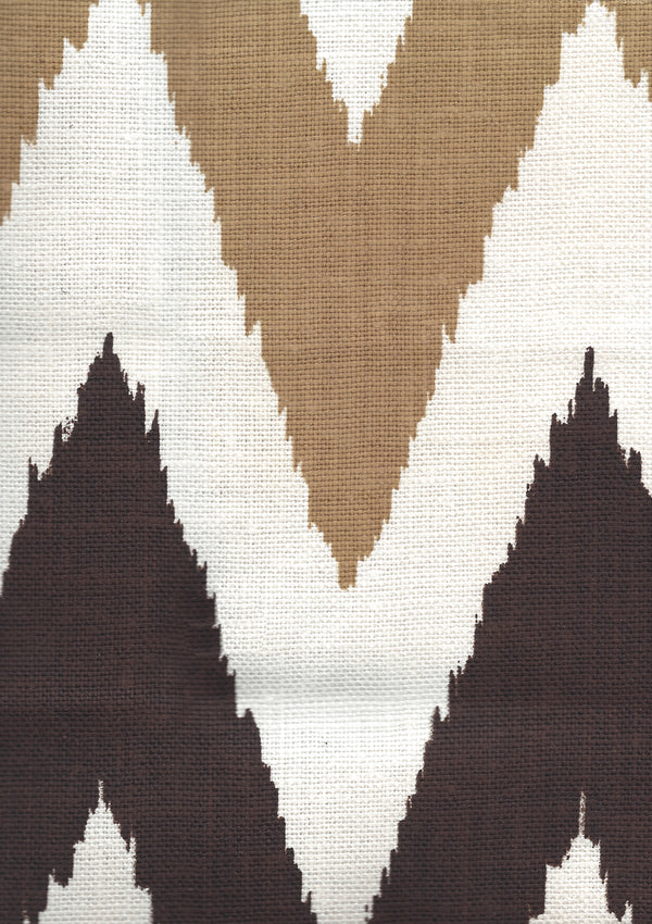 Tashkent II, Camel/Brown on Oyster | Quadrille