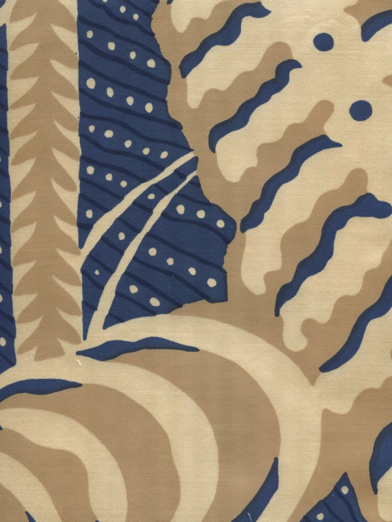 Camels Navy on Silk